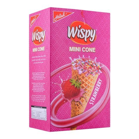 Hilal Wispy Mini Cone Strawberry, 14g