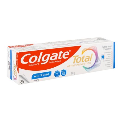 Colgate Total Active Prevention Whitening Toothpaste, 110ml