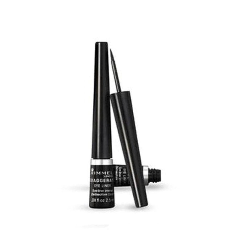 Rimmel Exaggerate Liquid Eyeliner, 001, 100% Black
