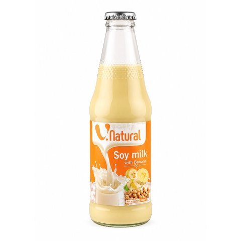 V.Natural Soy Milk Banana, 300ml