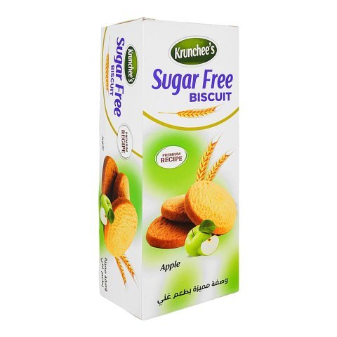 Krunchee's Sugar Free Apple Biscuit, 100g