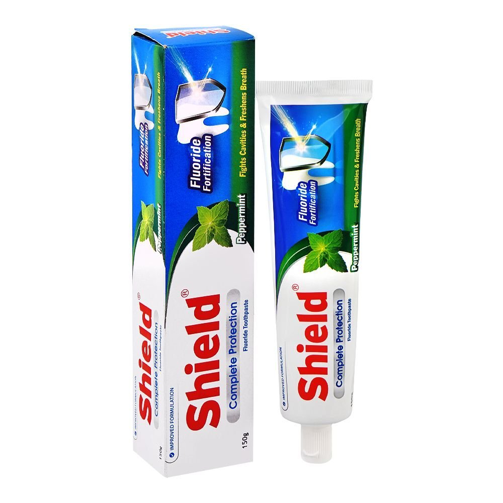 Shield Complete Protection Peppermint Fluoride Toothpaste, 150g