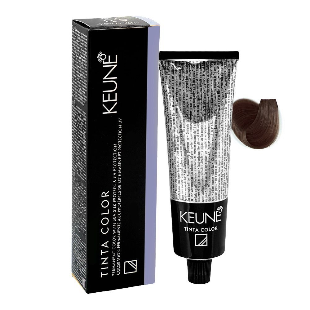Keune Tinta Hair Colour, 6.11 Dark Intense Ash Blonde, 60ml