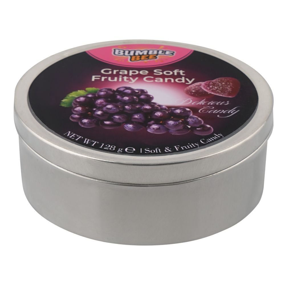 Bumble Bee Grape Soft Fruity Candy, 128g