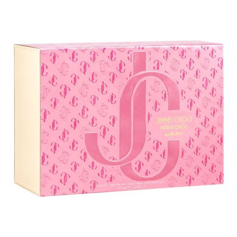 Jimmy Choo I Want Choo With Love Set, For Women, EDP 100ml + EDP 7.5ml + Body Lotion 100ml