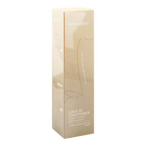 Royallines Collagen & Keratin Hydra Volumizing Leave-In Conditioner, For Fine Hair, 280ml