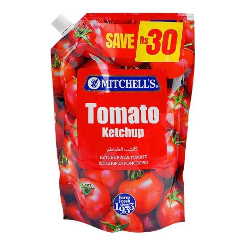 Mitchell's Ketchup Pouch, 800g