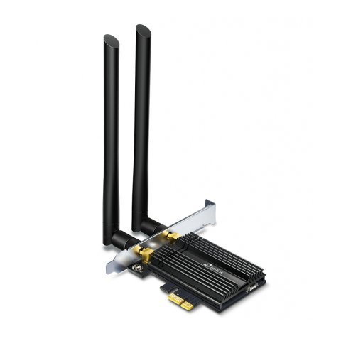 TP-LINK AX3000 Dual Band Wi-Fi 6 Bluetooth PCI Express Adapter, 2402 Mbps, 2 X Antennas, Archer TX50E