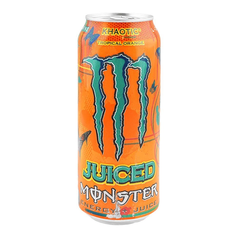 Monster Khaotic Tropical Orange Energy Drink, 500ml
