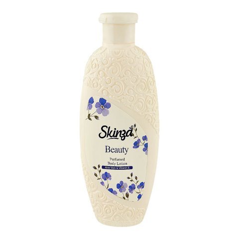 Skinza Beauty Perfumed Body Lotion, Aloe Vera & Vitamin E, 220ml