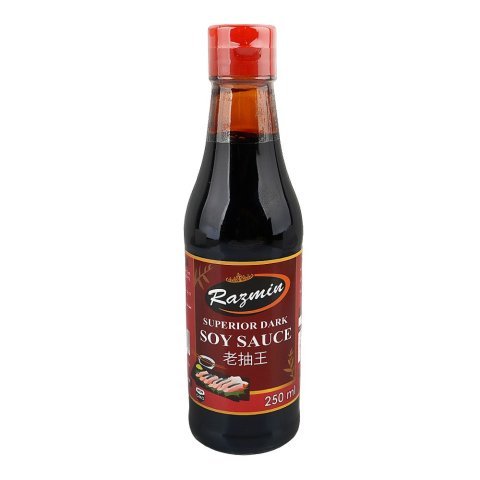 Razmin Superior Dark Soy Sauce, 250ml