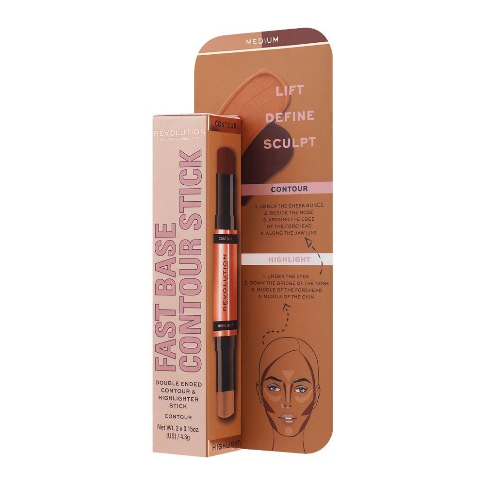 Makeup Revolution Fast Base Contour Stick, Medium