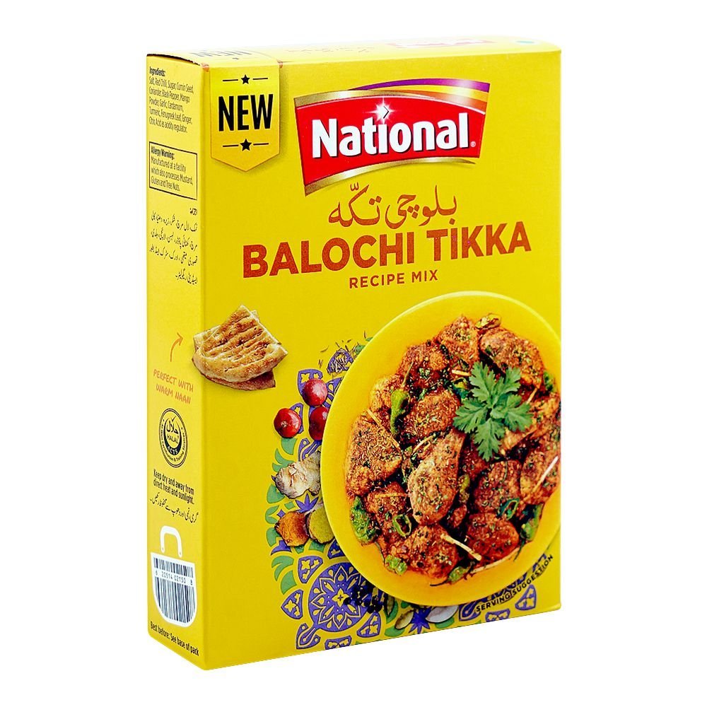 National Foods Balochi Tikka Recipe Mix, 40g
