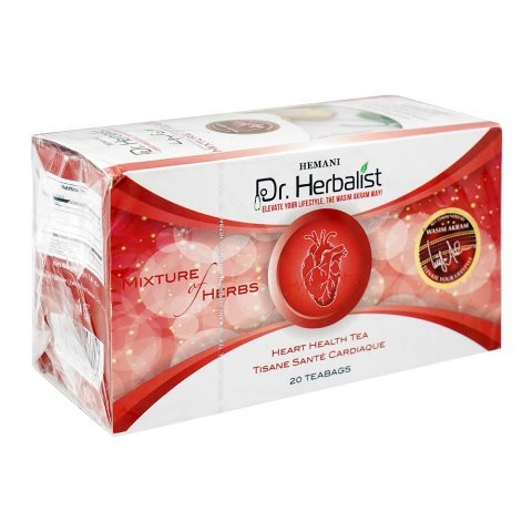 Hemani Dr.Herbalist Heart Health Tea, 20-Pack