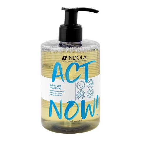 Indola Act Now Moisture Shampoo, Vegan, 300ml