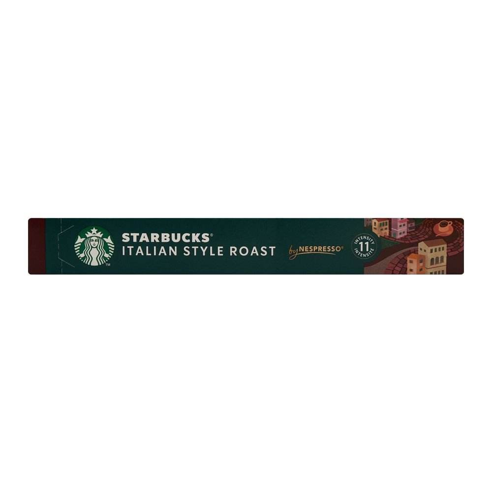 Starbucks Italian Style Roast Coffee Pods, 56g, 10-Pack