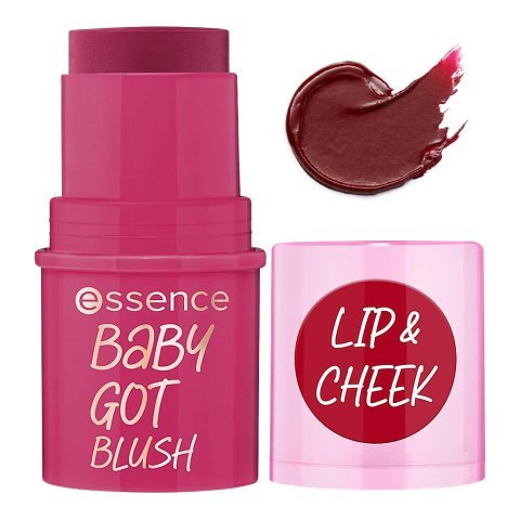 Essence baby Got Blush Lip & Cheek Tint, Vegan, 50 Cherry Cherry Baby, 5.5g
