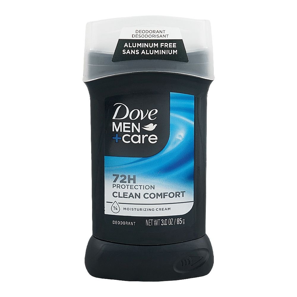 Dove Men + Care 72H Clean Comfort Deodorant Stick, 85g