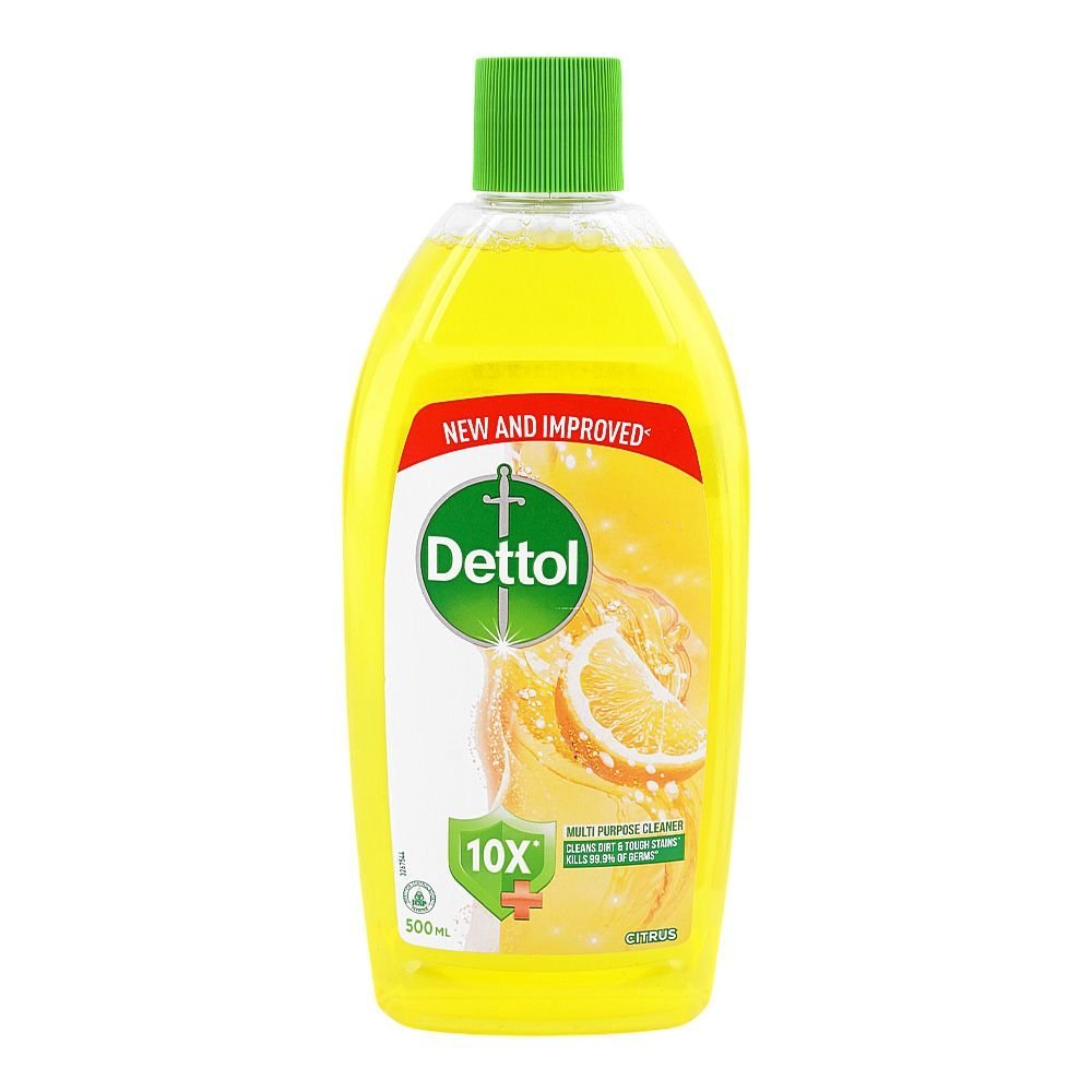 Dettol Multi-Purpose Citrus Cleaner, Lemon, 500ml