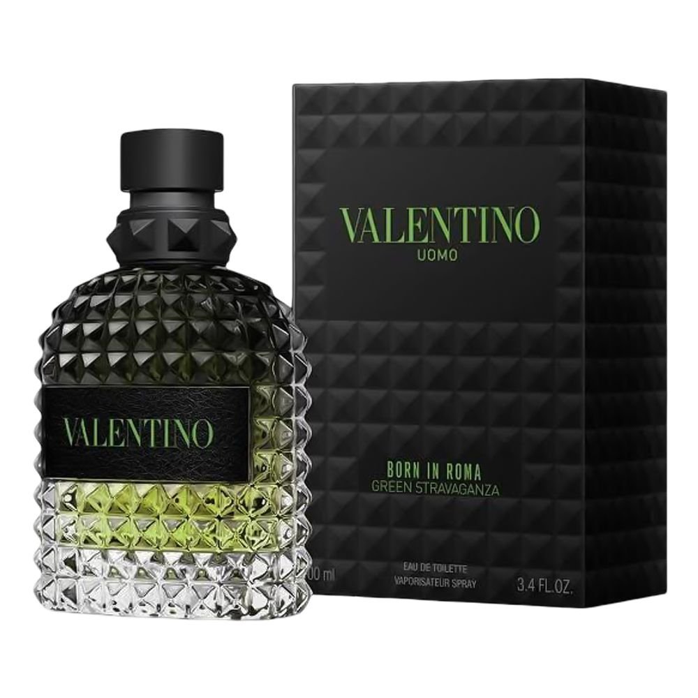 Valentino Uomo Born In Roma Green Stravaganza, Eau De Toilette, For Men, 100ml