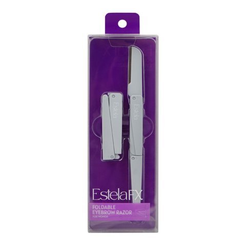 Treet Estela FX Women Foldable Eyebrow Razor, For Women, 2-Pack
