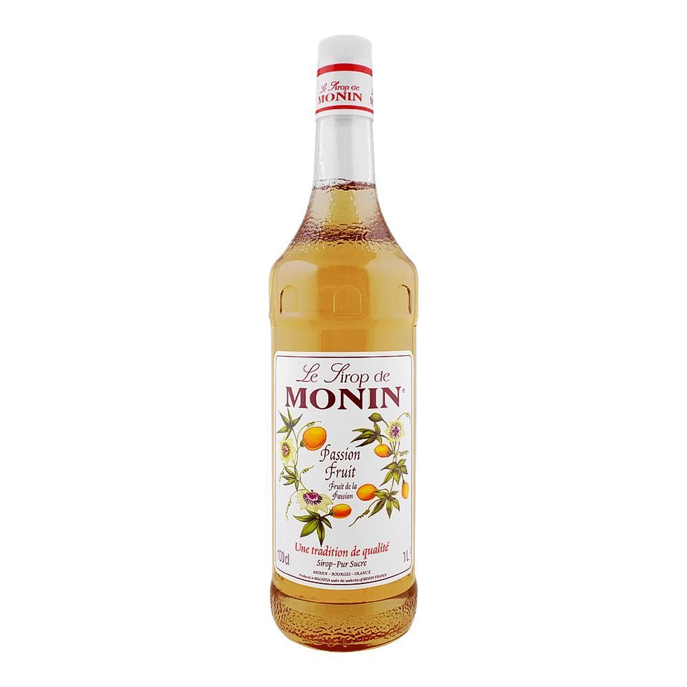 Monin Passion Fruit Syrup, 1 liter
