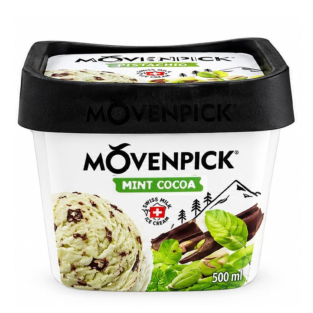 Movenpick Ice Cream, Mint Chocolate, 500ml