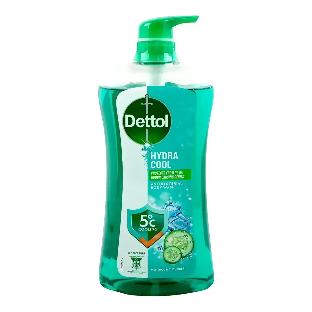 Dettol Hydra Cool Menthol & Cucumber Antibacterial Body Wash, 950g