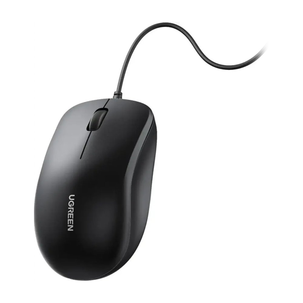 UGreen Wired Mouse, 1200DPI, Black, 90789