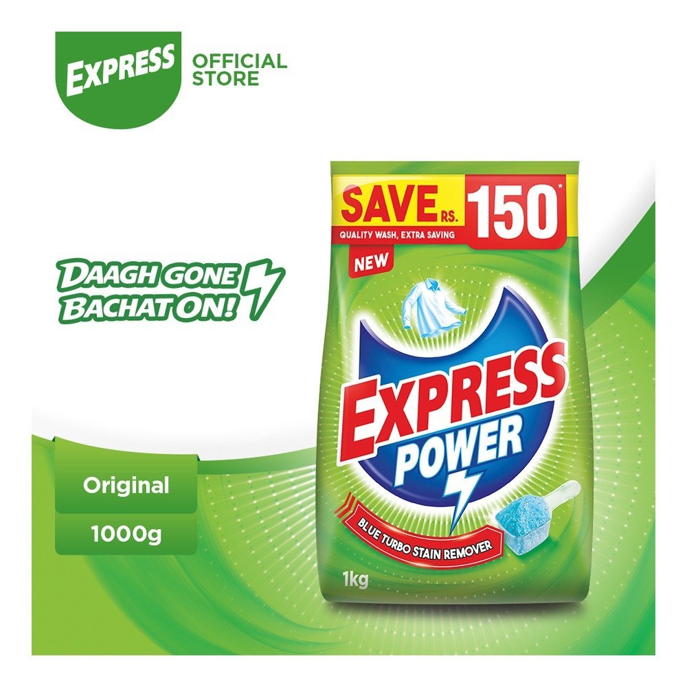 Express Power Detergent Washing Powder, 1000g