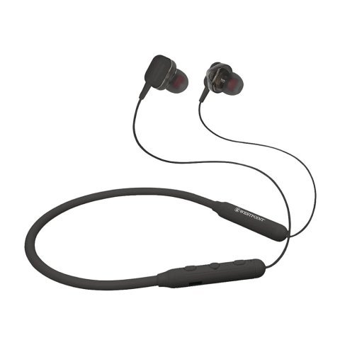 West Point Sports Wireless Earphones, Black, WP-150