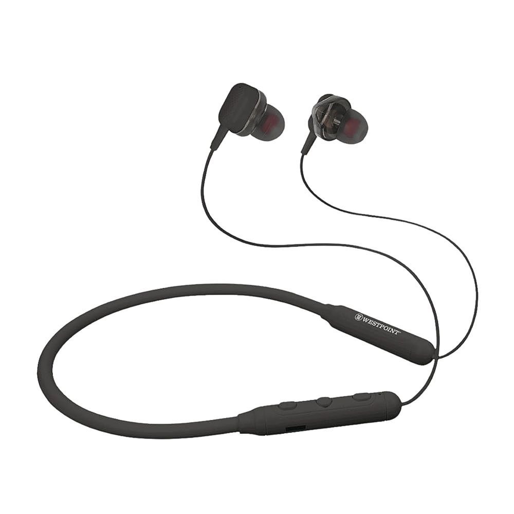 West Point Sports Wireless Earphones, Black, WP-150