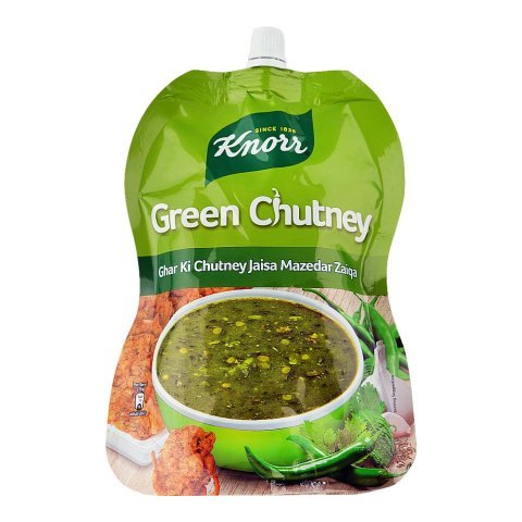 Knorr Green Chutney, 400g Pouch