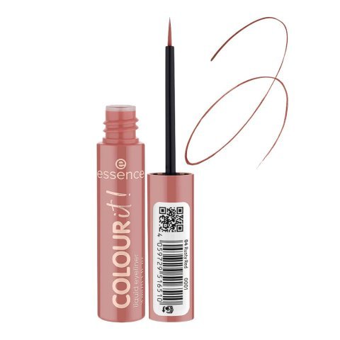 Essence Colour It! Liquid Eyeliner, Vegan, 04 Rusty Red, 3ml
