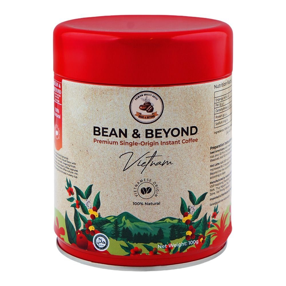 Bean & Beyond Vietnam Coffee, 100g Tin