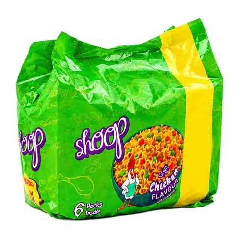 Shan Shoop Noodles Chicken, 6 X 50g