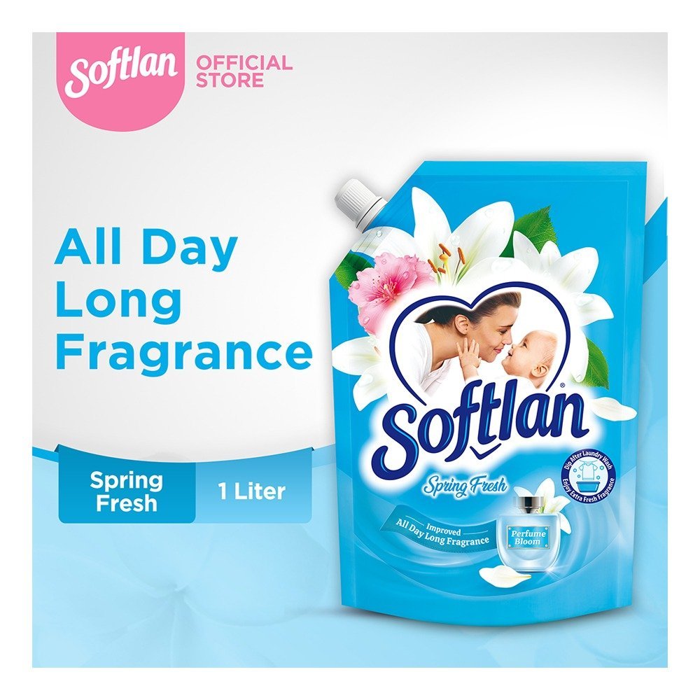 Softlan Spring Fresh Fabric Conditioner, 1000ml