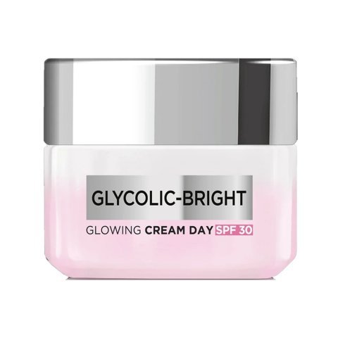 L'Oreal Paris Glycolic Bright Glowing Day Cream, SPF 30, Niacinamide, 50ml