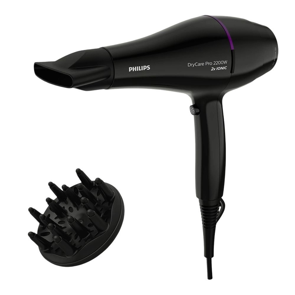 Philips Drycare Advanced Pro Hair Dryer With AC Motor, 2200W, BHD-274/03