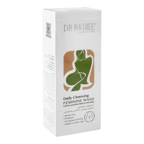 Dr. Rashel Daily Cleansing Femine Wash, Glycerin, Citric Acid, For All Types Of Skin, 220ml
