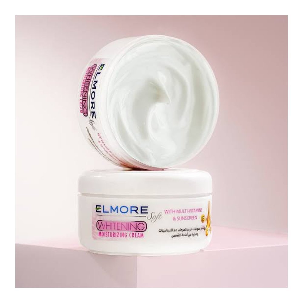 Elmore Soft Vitamin E Moisture Cream, Non Greasy, 200ml
