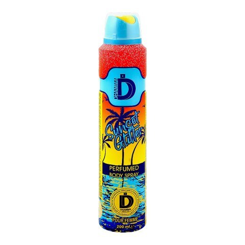 Dhamma Sunset Glitter Pour Femme Perfumed Body Spray, For Women, 200ml