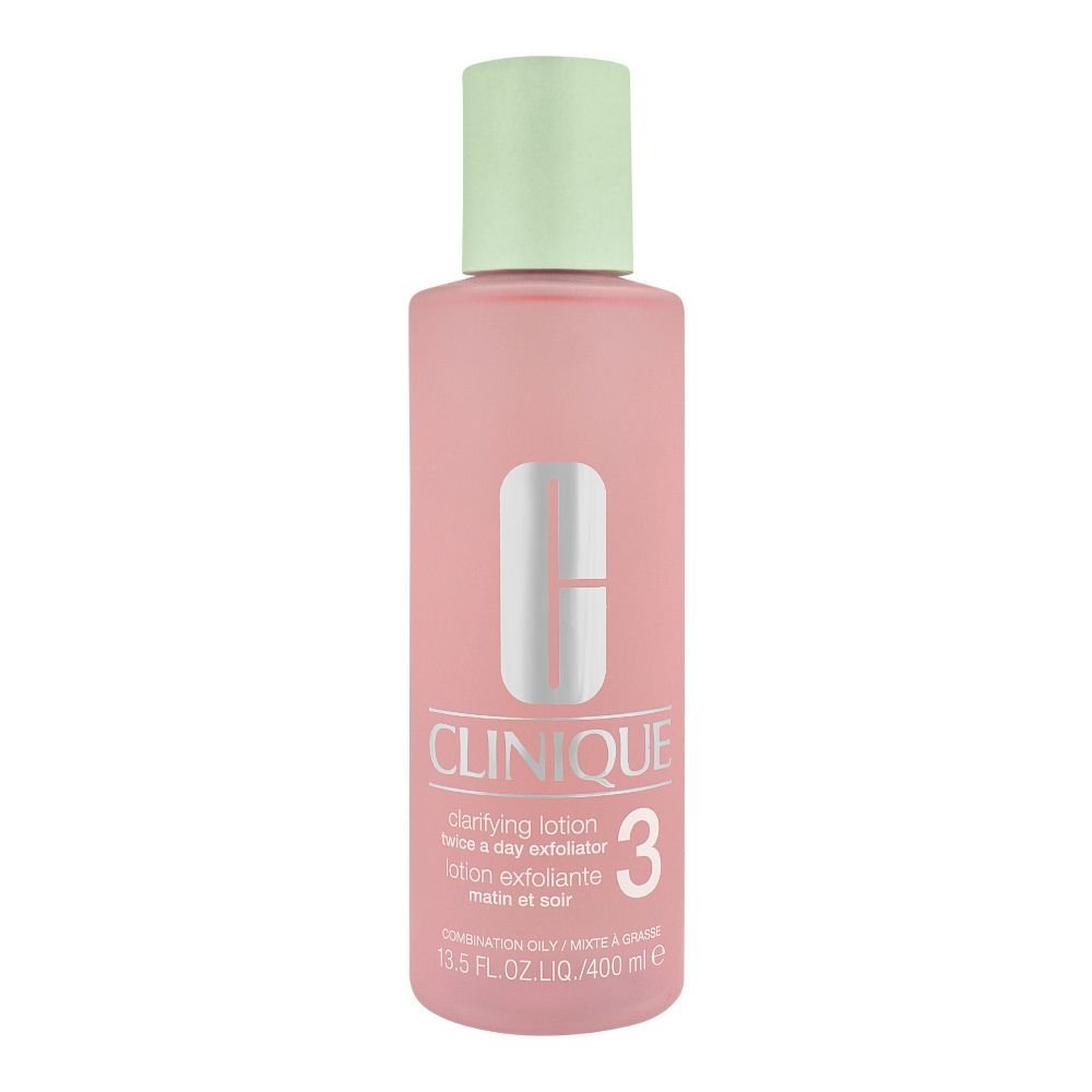 Clinique Clarifying Lotion 3, For Combination Oily Skin, 400ml
