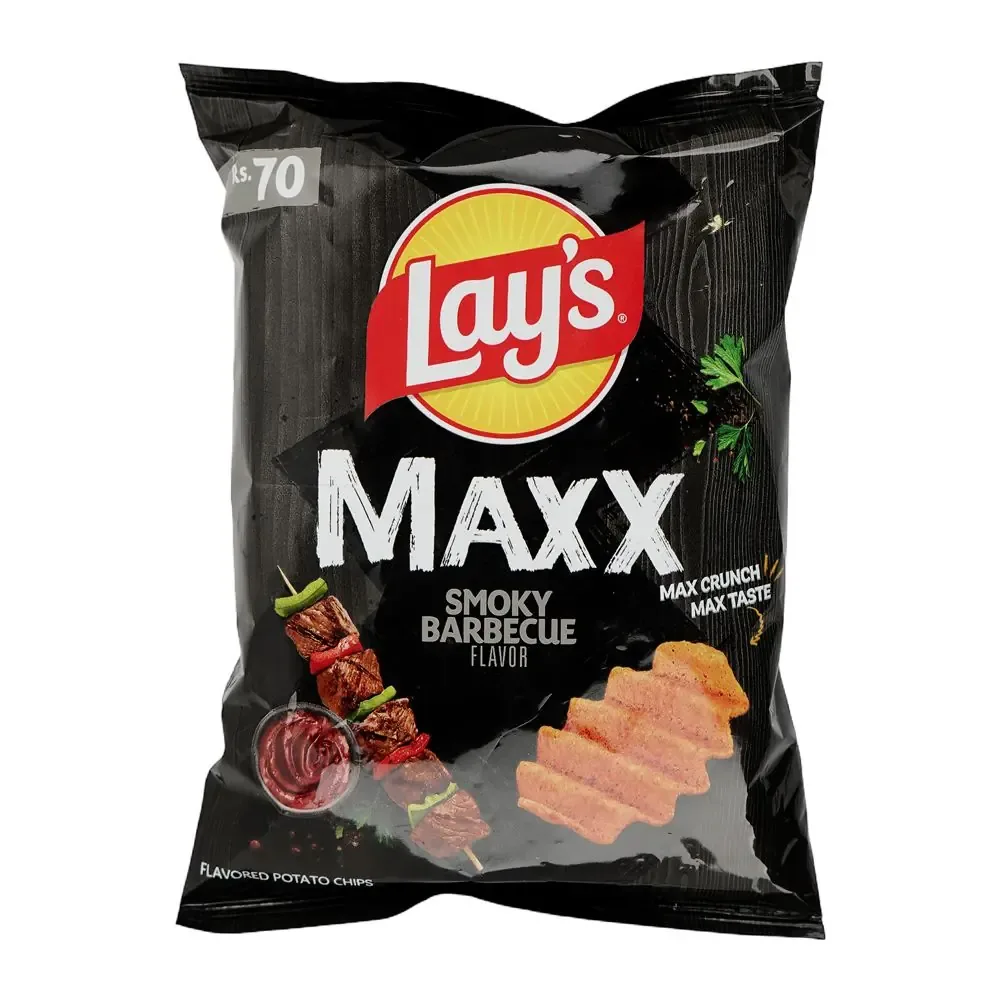 Lay's Maxx Smokey Barbecue Chips, 36g