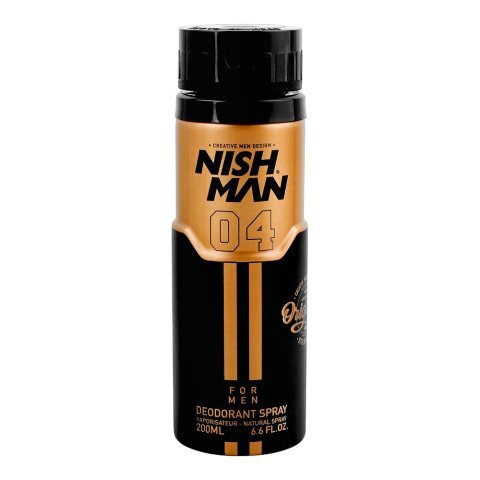 Nishman 04 For Men Deodorant Spray, 200ml