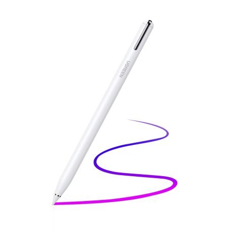 UGreen Smart Stylus Pen For Ipad, 1.6mm Tip Size, 8–10 Hours Battery Life, 140mAh Battery, White, 90915