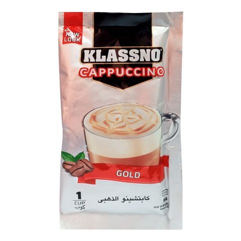 Klassno Cappuccino Gold Coffee, 1-Sachet, 20g