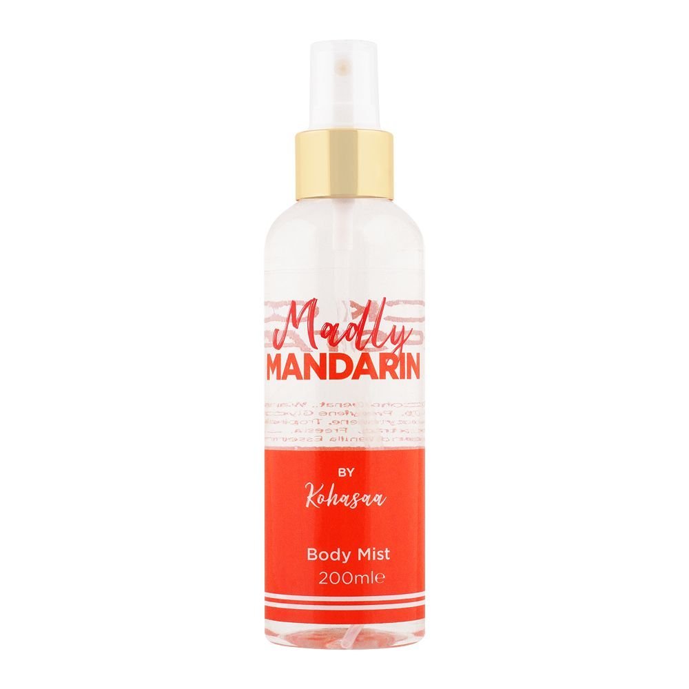 Kohasaa Madly Mandarin Body Mist, 200ml
