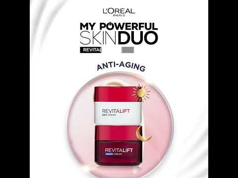 L'Oreal Paris Revitalift Moisturizing Night Cream, Anti-Wrinkle Cream, Intense Action, 50ml