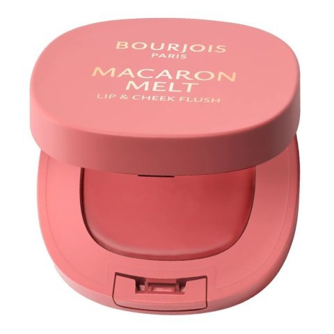 Bourjois Macaron Melt Lip & Cheek Flush Tint, 02 Honey Nougat, 5g